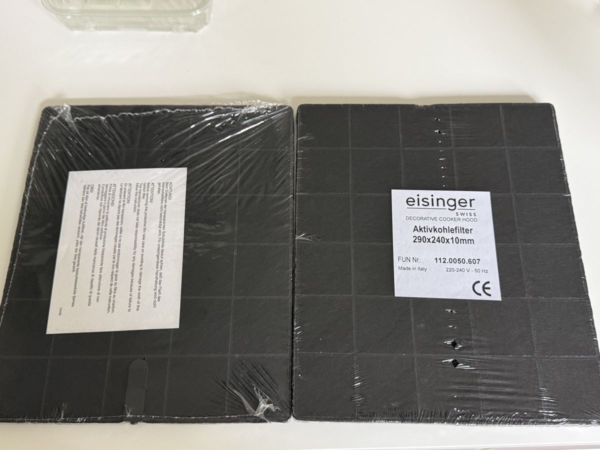 Lüftung: Aktivkohlefilter (neu - oroginalverpackt) – Neu und originalverpackt aus Solothurn von Spicar 3