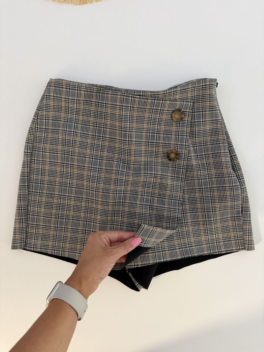 Zara Röcke: Zara Basic Skort Plaid Size S  – Neu (gemäss Beschreibung) aus Gränichen von Domsiiiii