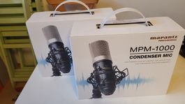 2 x Marantz MPM-1000 Kondensator Mikrofon inkl. Zubehör