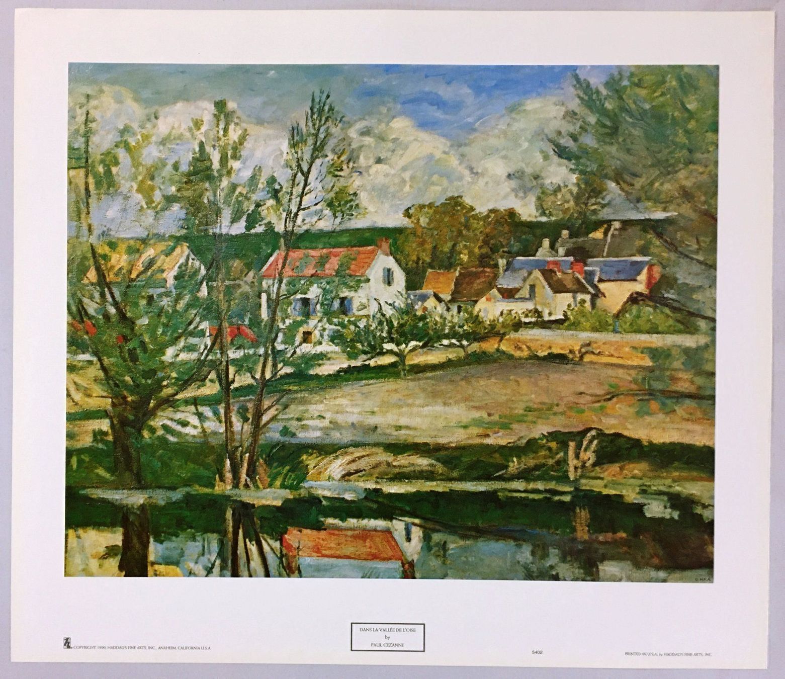 Foto & Immagini: 1990- Kunstdruck P. Cezanne - 66x57.5 cm – Usato da Oftringen venduto da Vucki