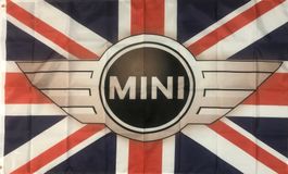 Mini Fahne Jack Union Flag England UK R50 R52 Cabrio Hatch