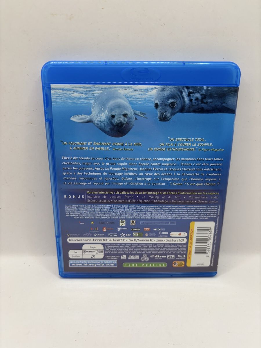Alle DVDs: Blu-ray "Océans" de Jacques Perrin & Jacques Cluzaud – Gebraucht aus Genève von sho_67qj 1