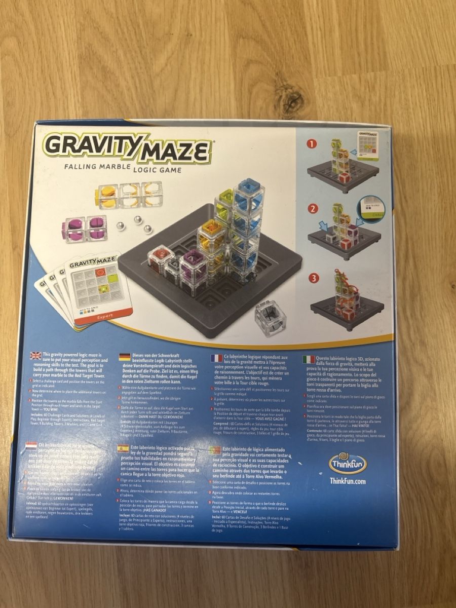 Jeux: Gravity Maze Logikspiel  – Neuf avec emballage d'origine à Oberiberg par rennpinguin98 2