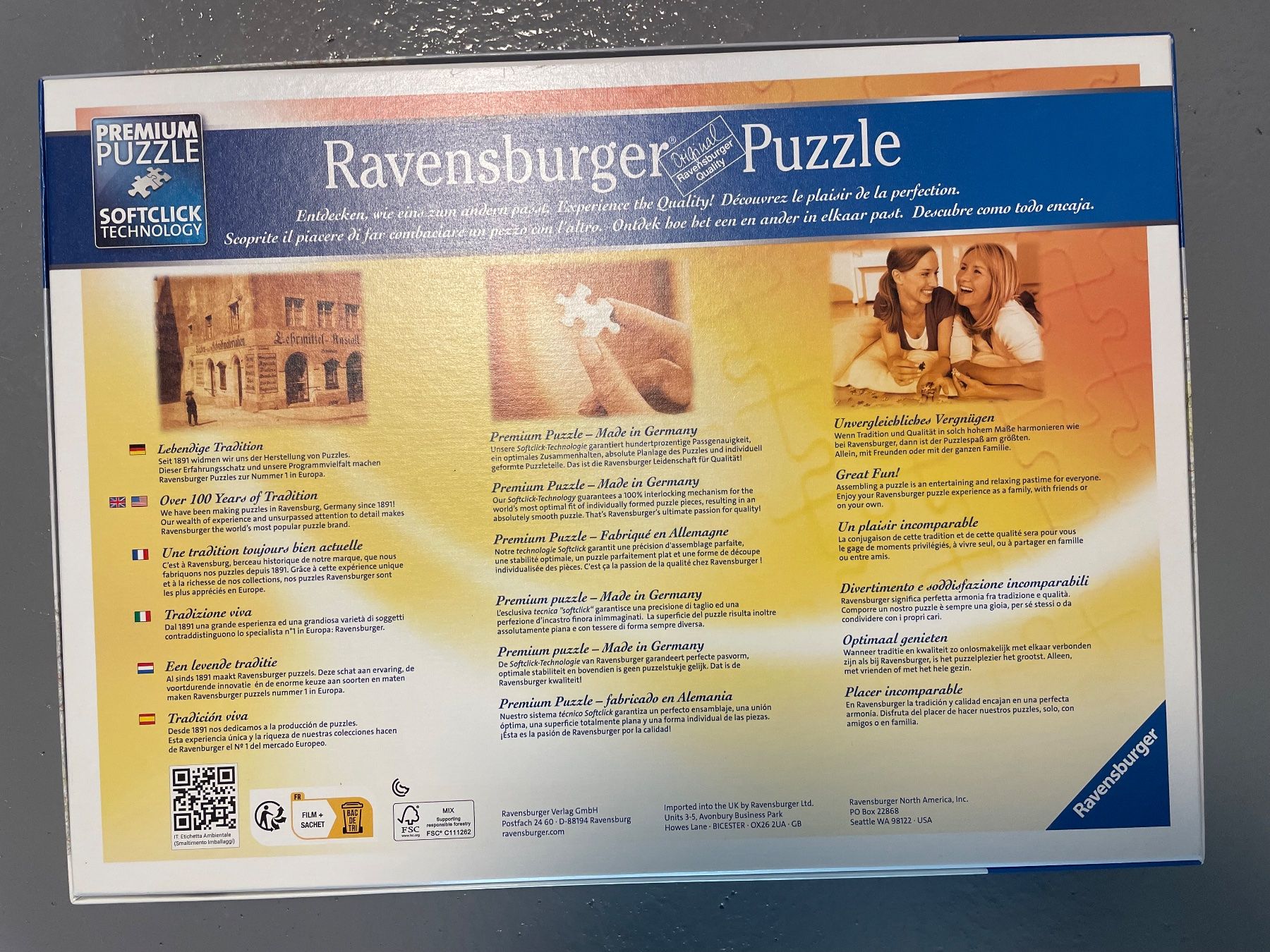 Ravensburger Puzzles: Ravensburger Puzzle "Schweiz" 1000 Teile – Neu und originalverpackt aus Urtenen-Schönbühl von katze008 1