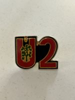 Vintage U2 Pin, Metal Rock Ban