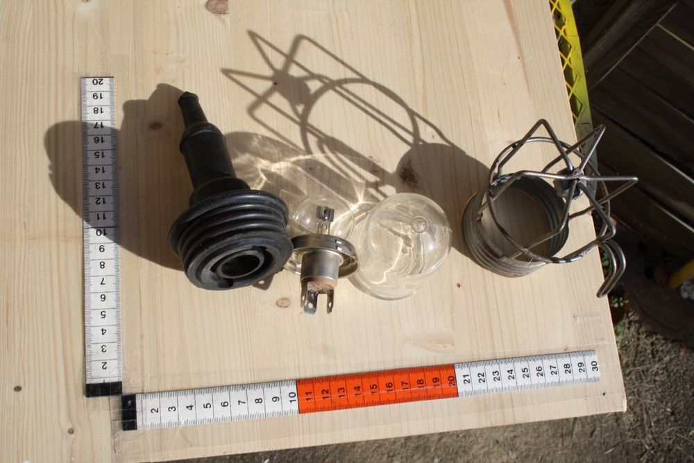 Scheinwerfereinsatz, Bilux mit Standlicht, Fiat 126, 127, 128, 900E