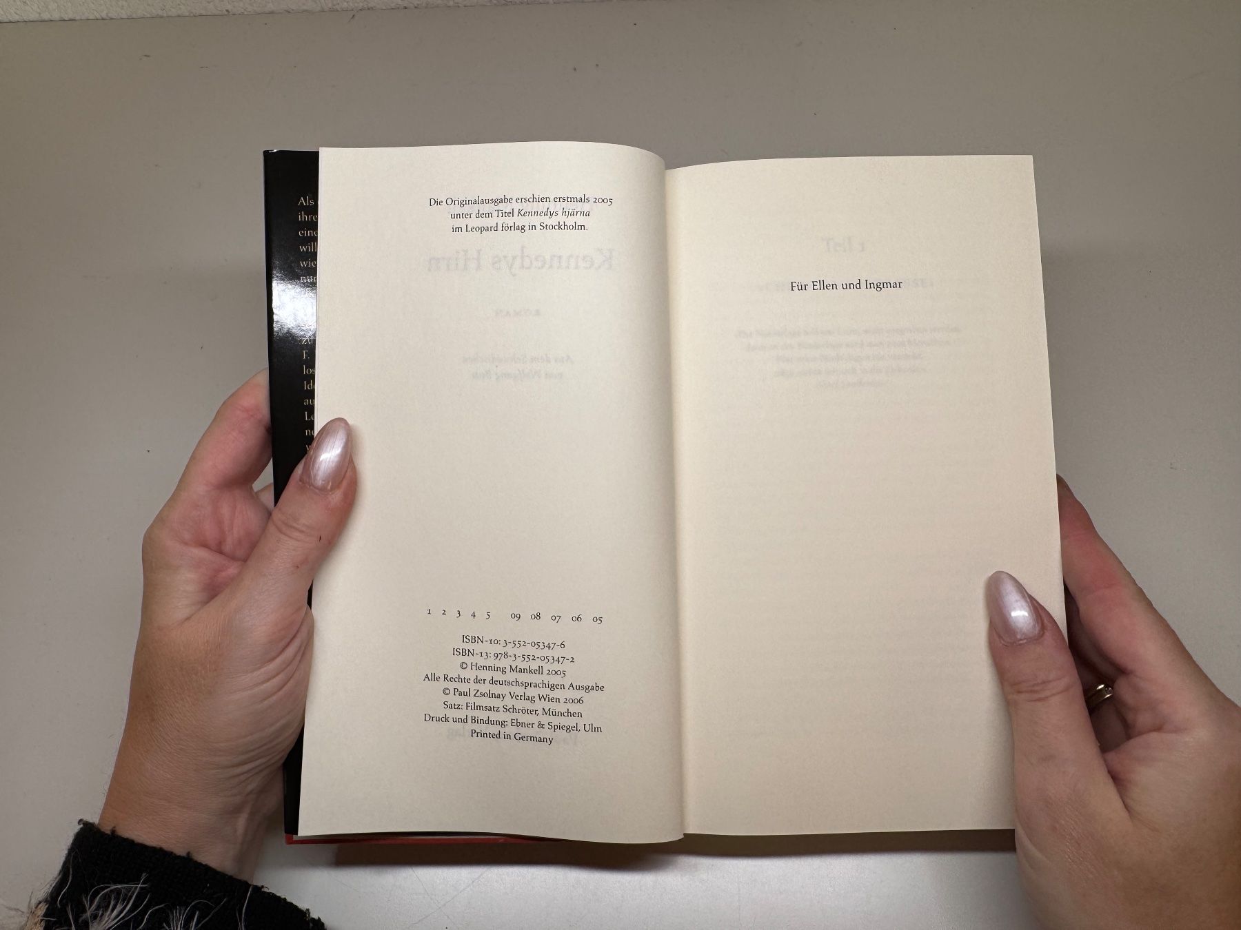Bücher: ROMAN: Henning Mankell, Kennedys Hirn – Gebraucht aus Grosswangen von Deutsche_Romane 3