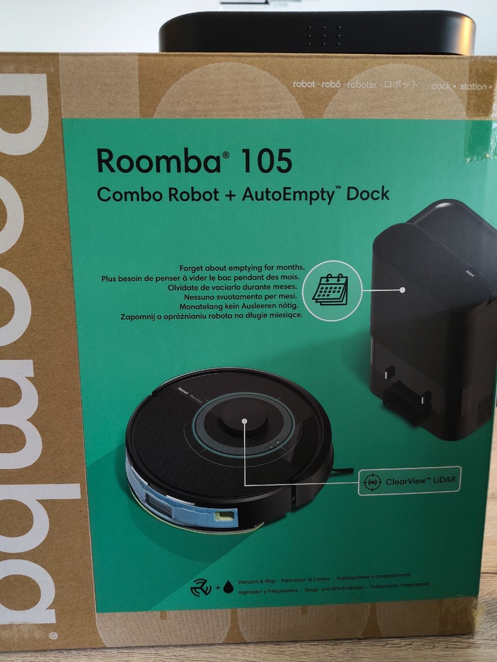 Irobot Staubsauger & Zubehör: Roomba 105 +AutoEmpty Dock – Gebraucht aus Bilten von kingofthekings57