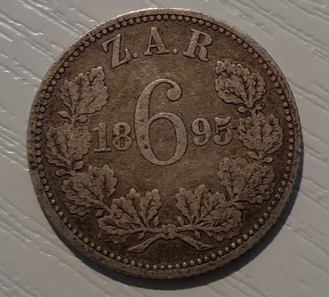 Tutti le monete: SILBER / 6 Pence / Zuid Afrik. Repub. / 1895 – Usato da Liestal venduto da ReGaRicardo