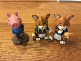 3 Tonie-Figuren, Leo Lausemaus und Peppa Pig