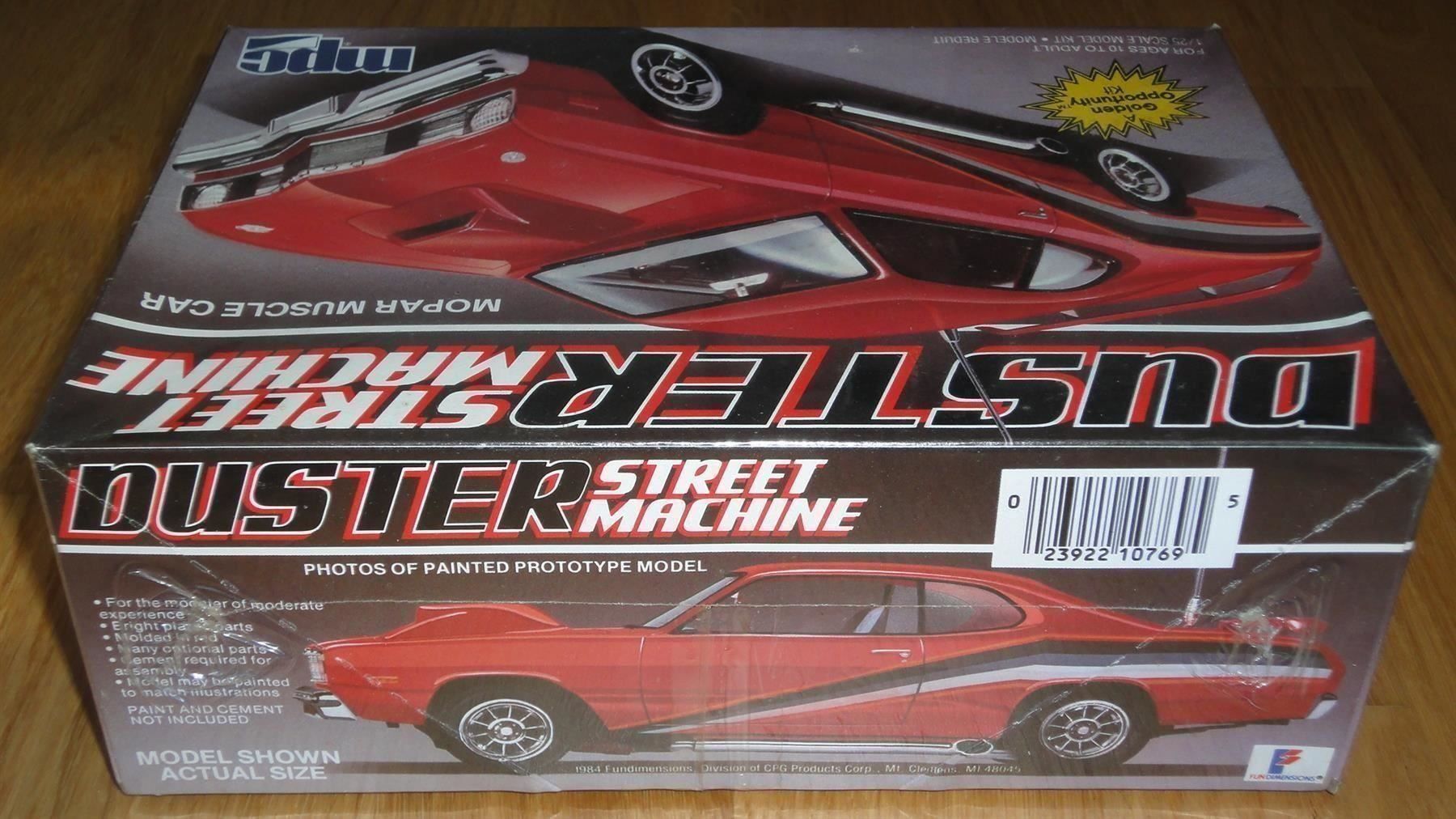 Modellbausätze & Standmodelle: MPC DUSTER STREET MACHINE MOPAR MUSCLE CAR 1:25 – Neu und originalverpackt aus Frümsen von Malibu69 3