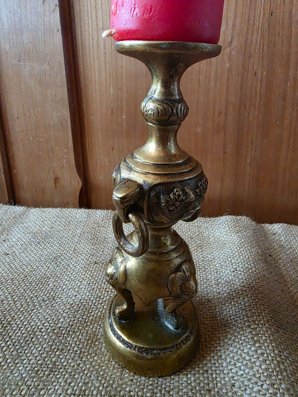 Kerzenständer: antiker wohl Bronze Kerzen Ständer 18 cm – Gebraucht aus Walterswil BE von Lonitti 3