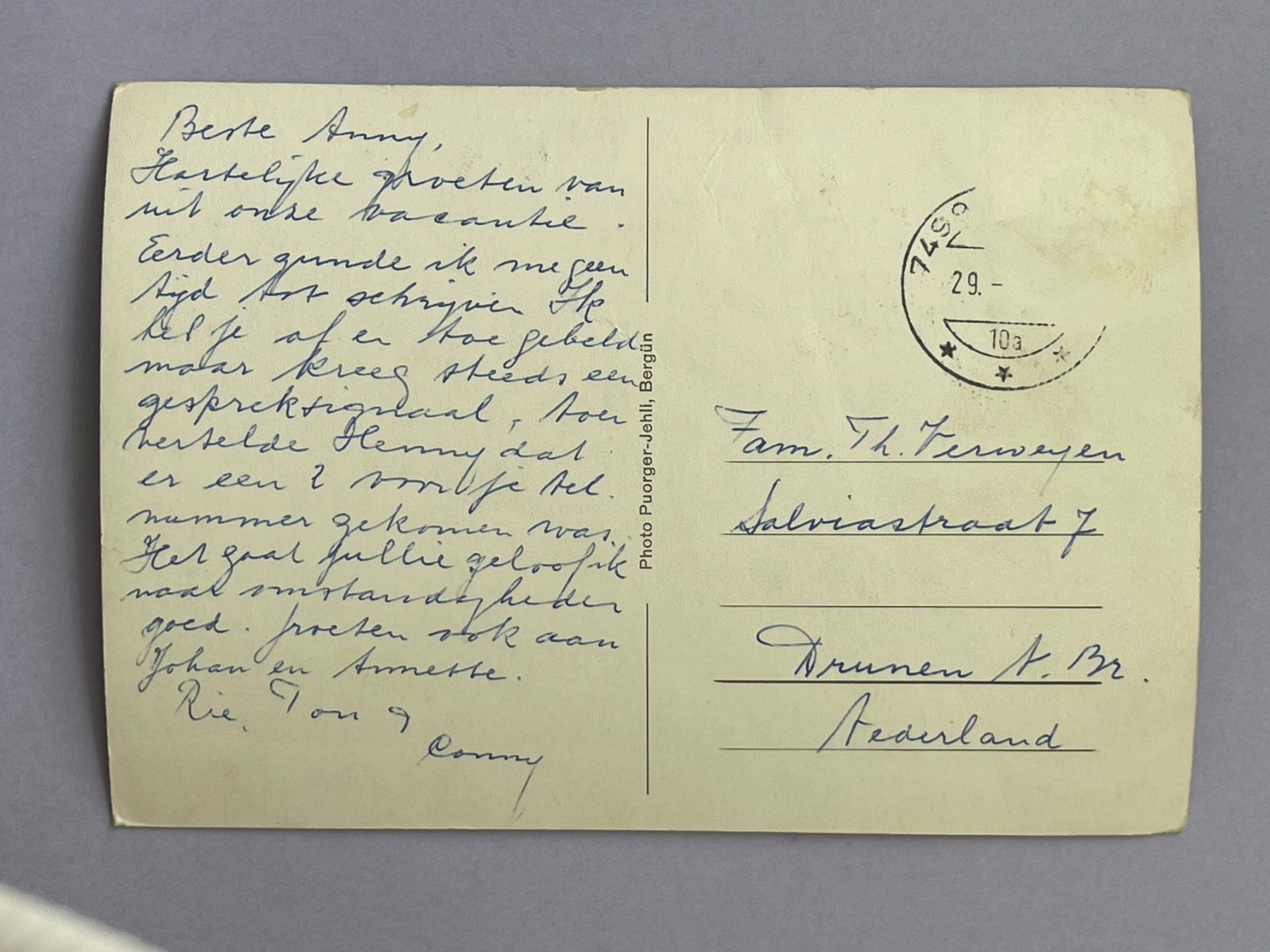 Cartes postales: Albulapass – D'occasion à Steg VS par _vinci_ 1