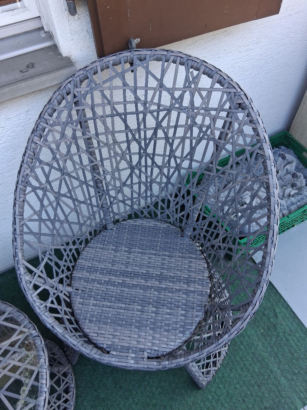 Set di tavolo e panche: Gartenmöbel Set, 2 Stühle + Tisch – Usato da Wolfenschiessen venduto da Ylvi21 1