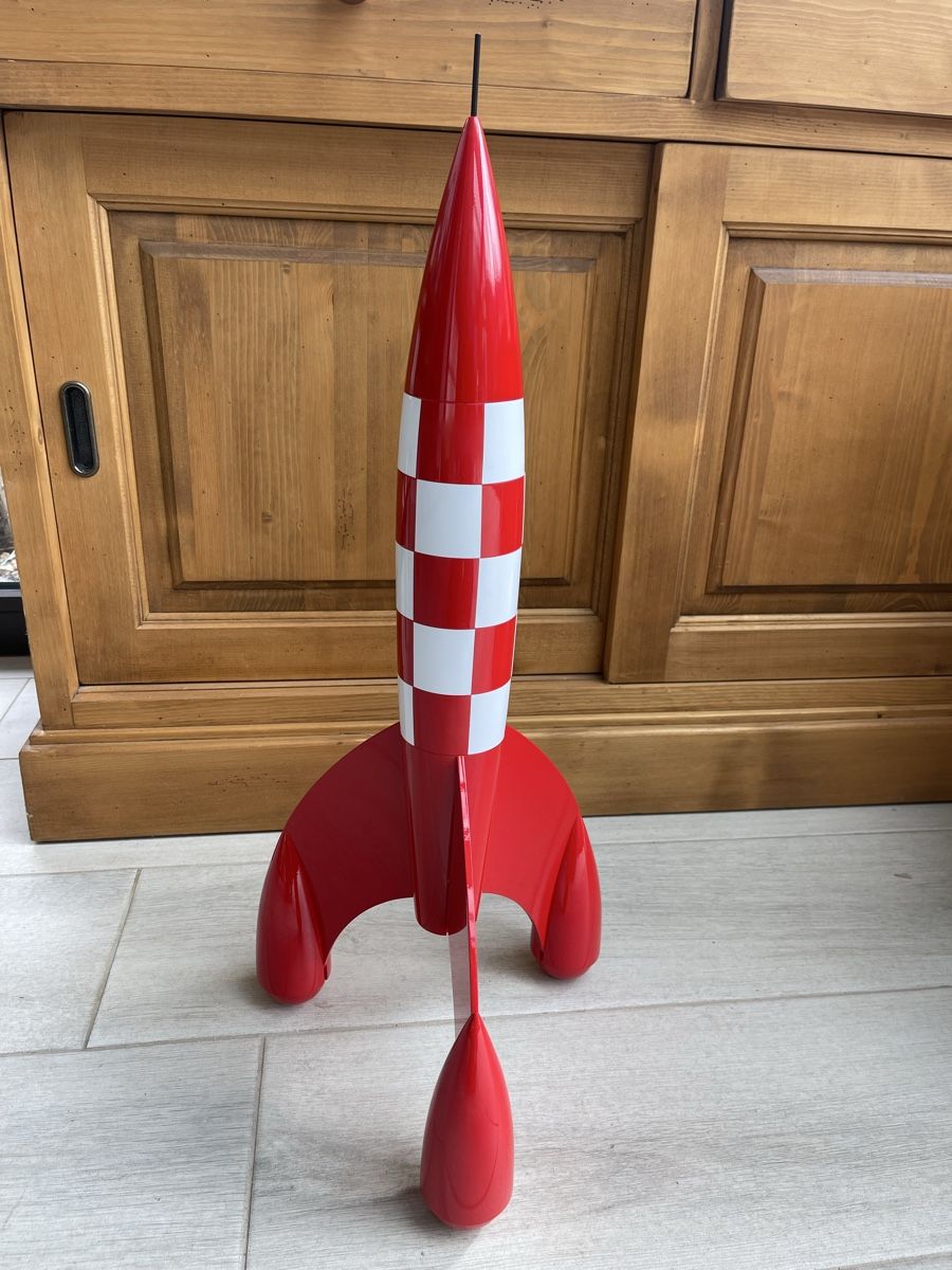 Figuren: Fusée lunaire originale Tintin  Aroutcheff 67 cm – Neu (gemäss Beschreibung) aus Thonex von mbl_99zp 1