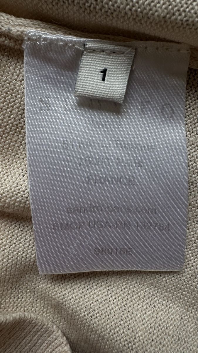 Sandro Maglioni & Felpe: Sandro | Seidenmischung | Pullover | Gr.S – Usato da Kilchberg ZH venduto da nad_6dwp 6
