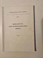 Reglement Bekleidung Schweizer Armee Militär Uniform SIG