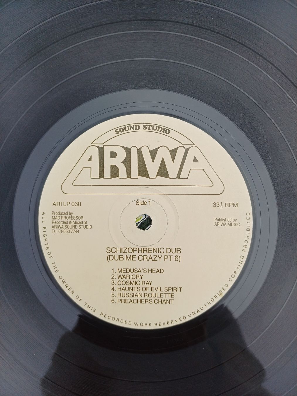 Dischi in vinile: Mad Professor "Schizophrenic Dub - Dub me crazy Vol.6" LP – Usato da Begnins venduto da Drastic-Sound 3