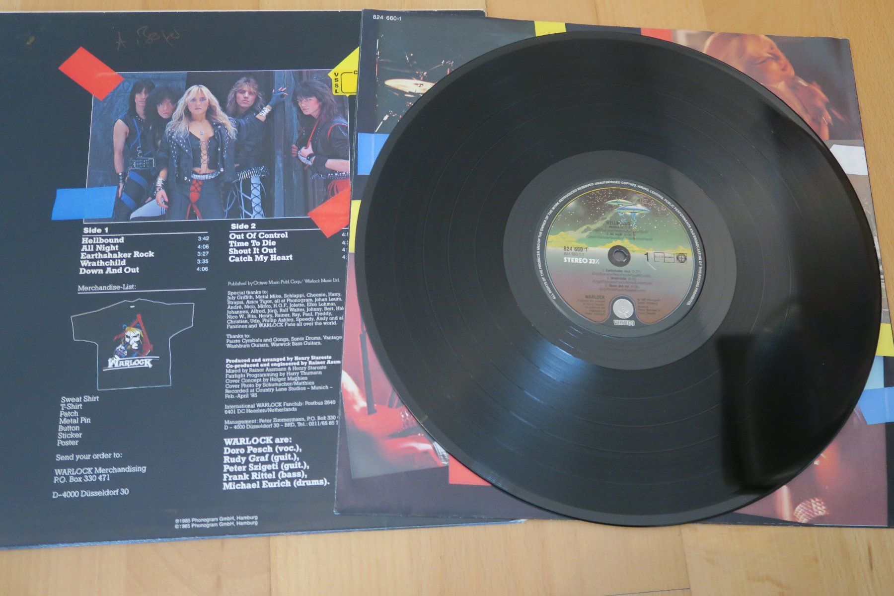 Dischi in vinile: Warlock – Hellbound – Usato da Thun venduto da Karibu70 3