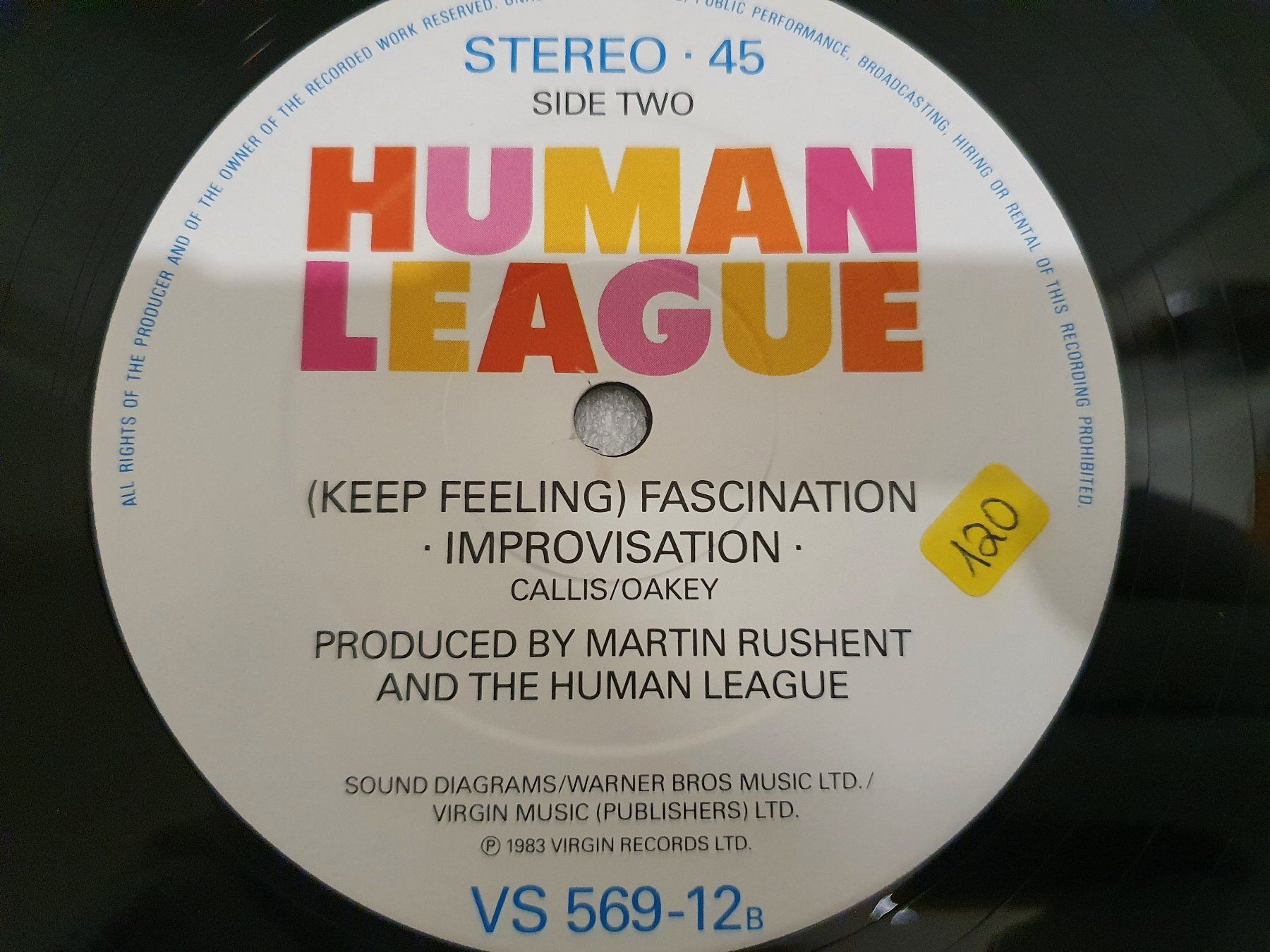 Dischi in vinile: Human League – Fascination – Usato da Uster venduto da Vinyl-Leidenschaft 5