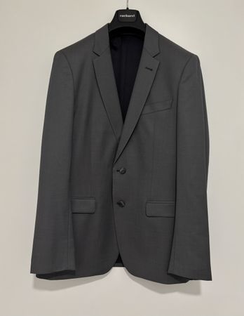 Cacharel Suit, Size 46/48, Men, Grey, Like New, Wool Blend