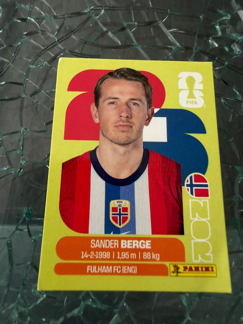 Panini Cartes à collectionner: WM 2026 - Panini - Sander Berge - NOR 11 – D'occasion à Pfäffikon ZH par Marcodesi76