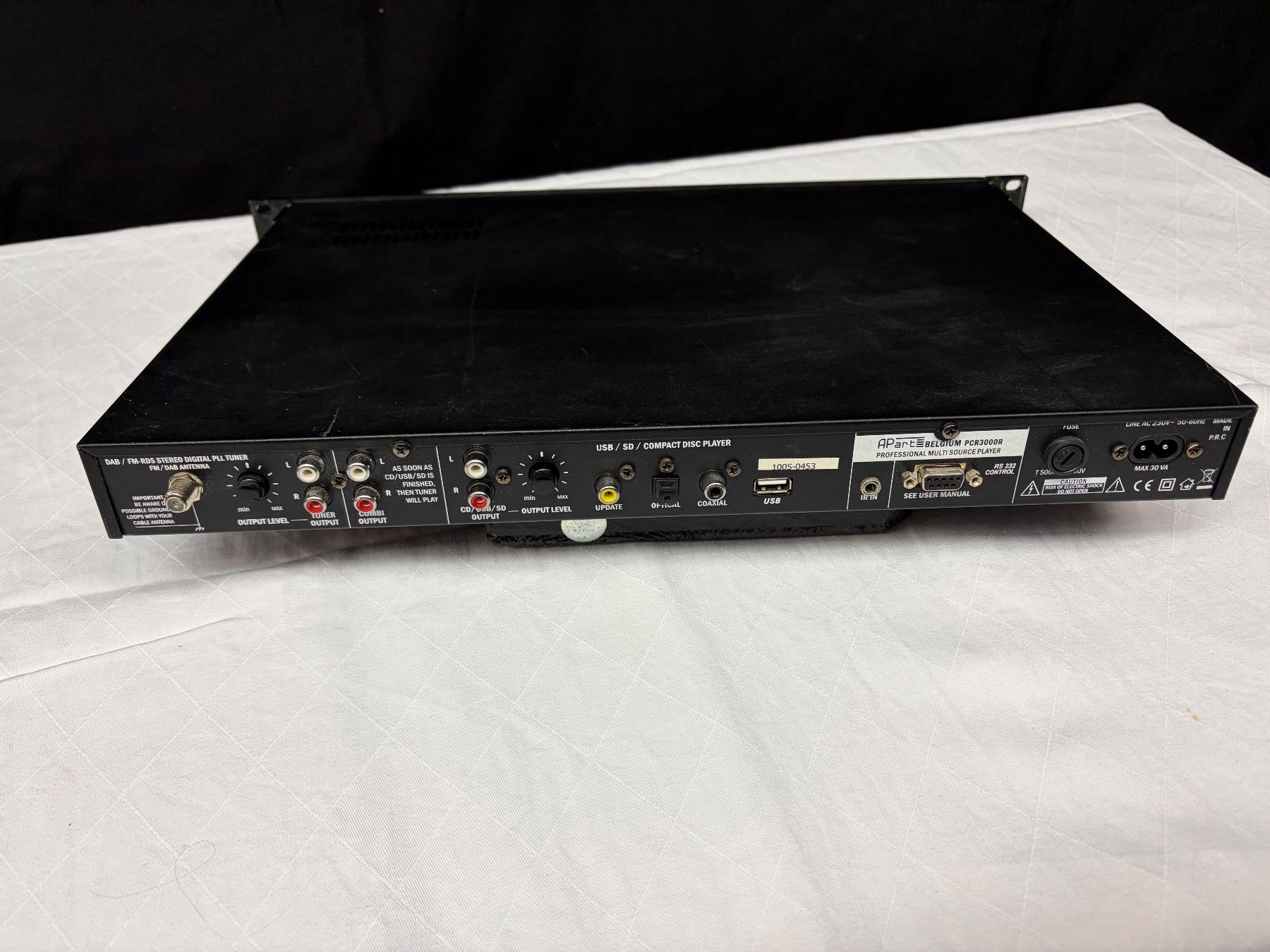 Sistemi audio & multimediali: Multimedia-Player Apart PCR3000R – Usato da Neftenbach venduto da causkanasa 3