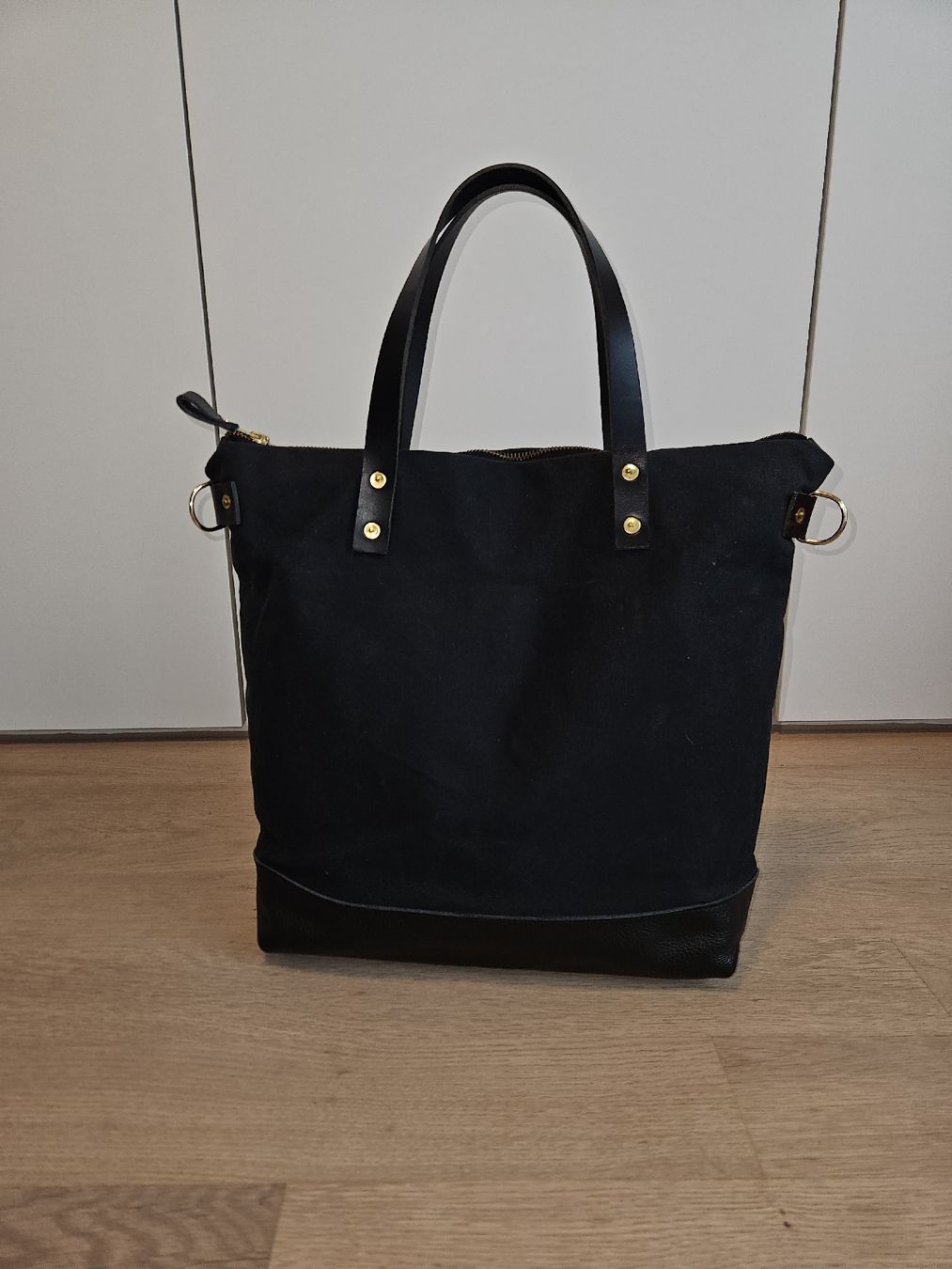 Koffer & Taschen: Aktentasche Handtasche Canvas Leder schwarz – Neu (gemäss Beschreibung) aus Regensdorf von bus_dn2t 2