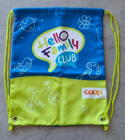 Turnbeutel, Turnsack NEU (Coop Hello Family, Europapark)