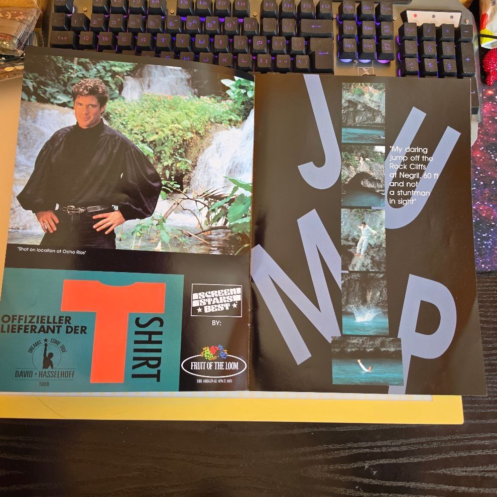 Libri: DAVID HASSELHOFF SOUVENIR BOOK – Usato da Dintikon venduto da bonita099 3