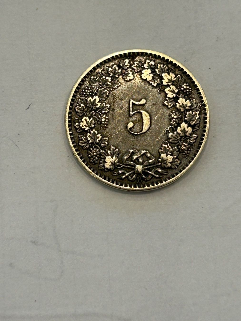 Toutes les monnaies: Alte  5 Rappen 1874 – D'occasion à herisau par hb_gold