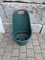 Gartenkarre grün mit Rädern gebrauchter Zustand / Trolley
