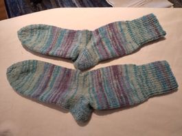 handgestrickte Socken Grösse 38/39