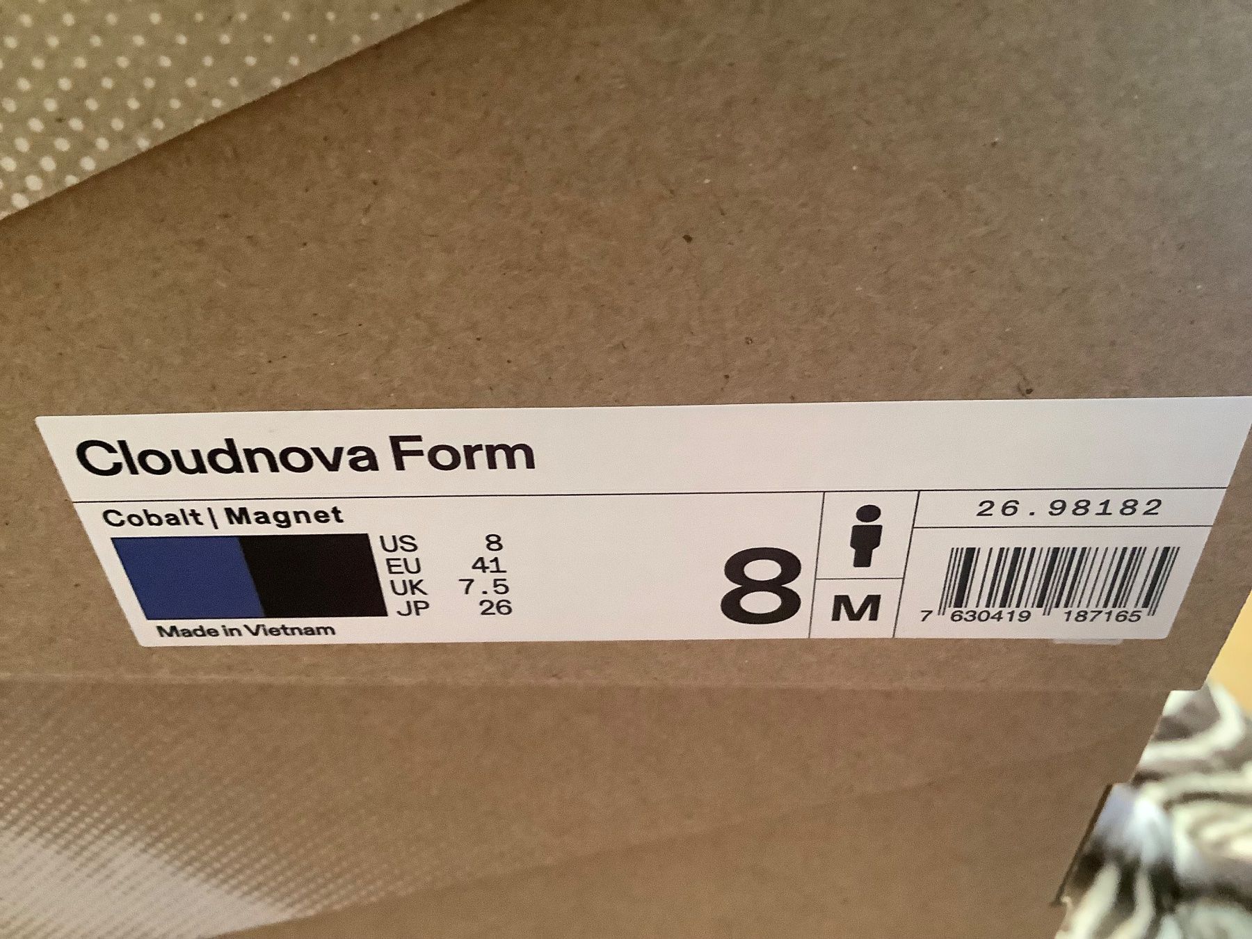 On Scarpe da uomo: ON Cloudnova Form Cobalt/Magnet Gr 41 / 8 – Nuovo e nell'imballaggio originale da Wetzikon ZH venduto da Uturn4 5