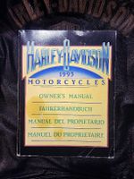 Manuel Propriétaire Harley-Davidson 1993 Officiel Vierge