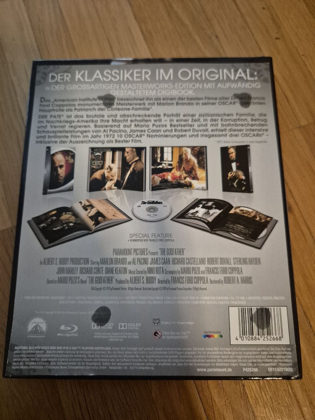 Alle DVDs: Der Pate Blu-ray Masterworks Collection – Neu (gemäss Beschreibung) aus Baden von mka_pr2g 1