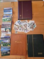 FL-Briefmarkensammlung mit MK,losen Marken und 3 Alben