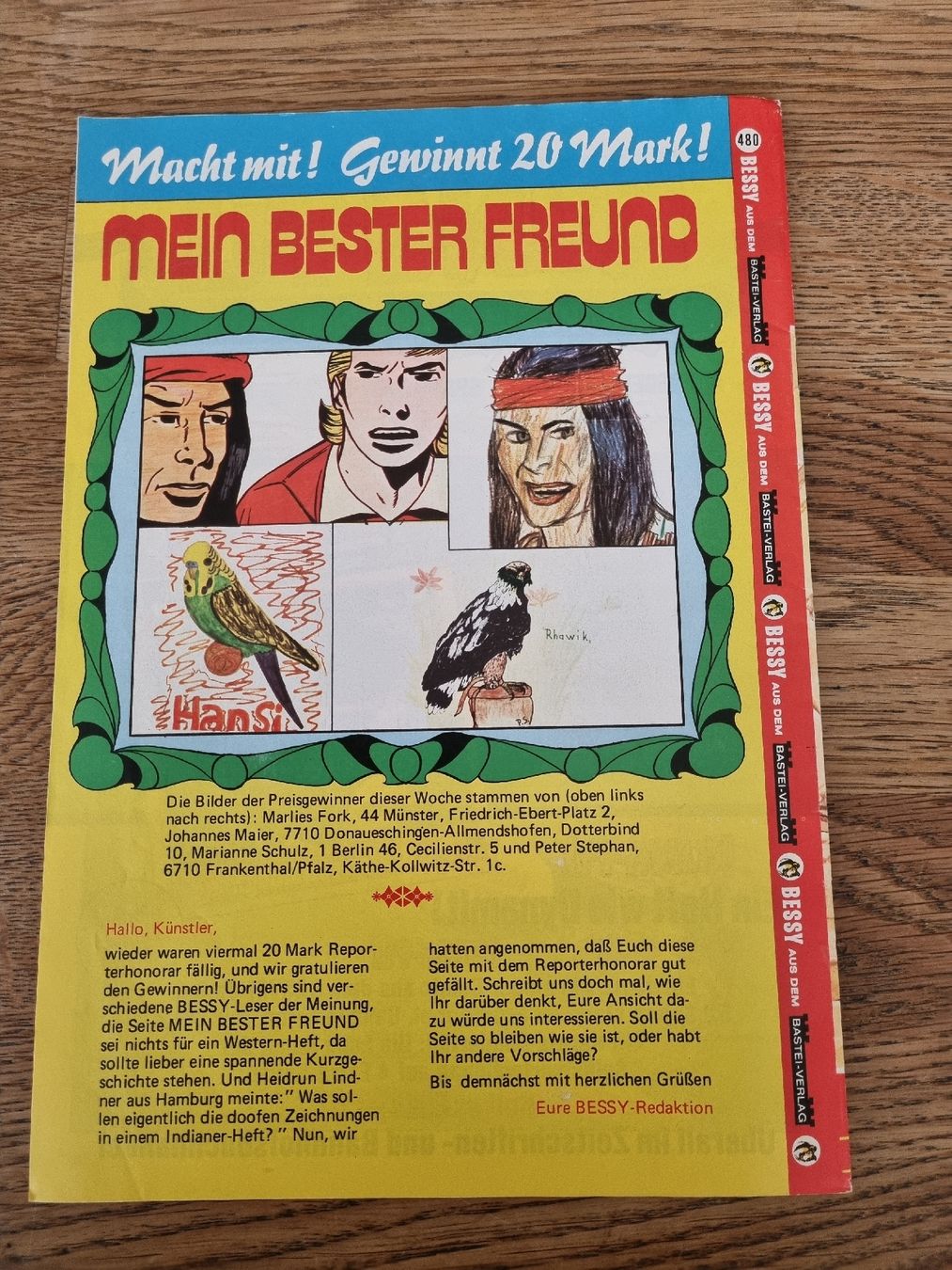 Fumetti: Bessy Heft Nr 480 – Usato da Oberentfelden venduto da Giants 1
