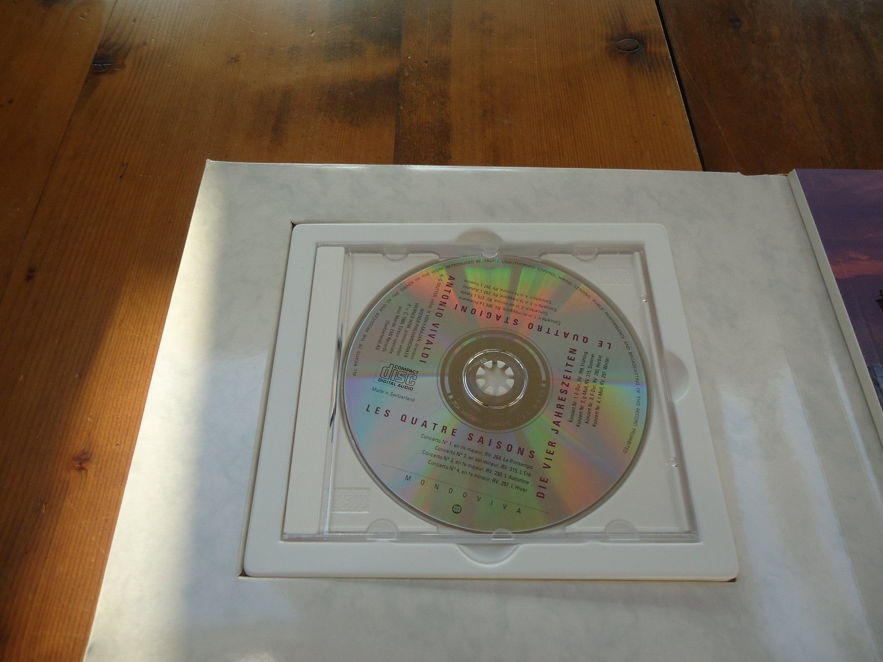 CDs: Les quatre saisons et Venise – Neu (gemäss Beschreibung) aus Vessy von mafabe 1