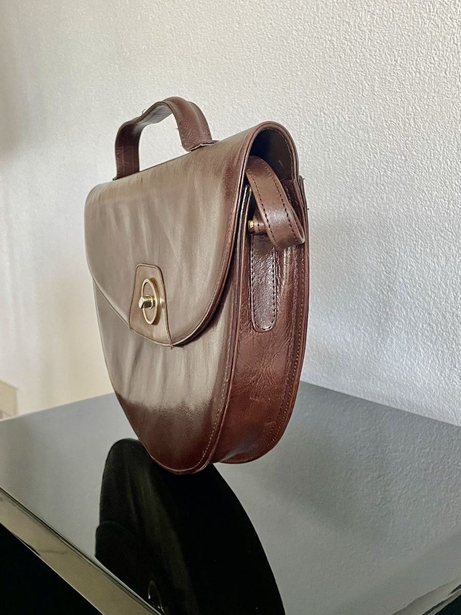 Borse da donna: Vintage Leder Handtasche  – Usato da Richterswil venduto da Prangins9 1