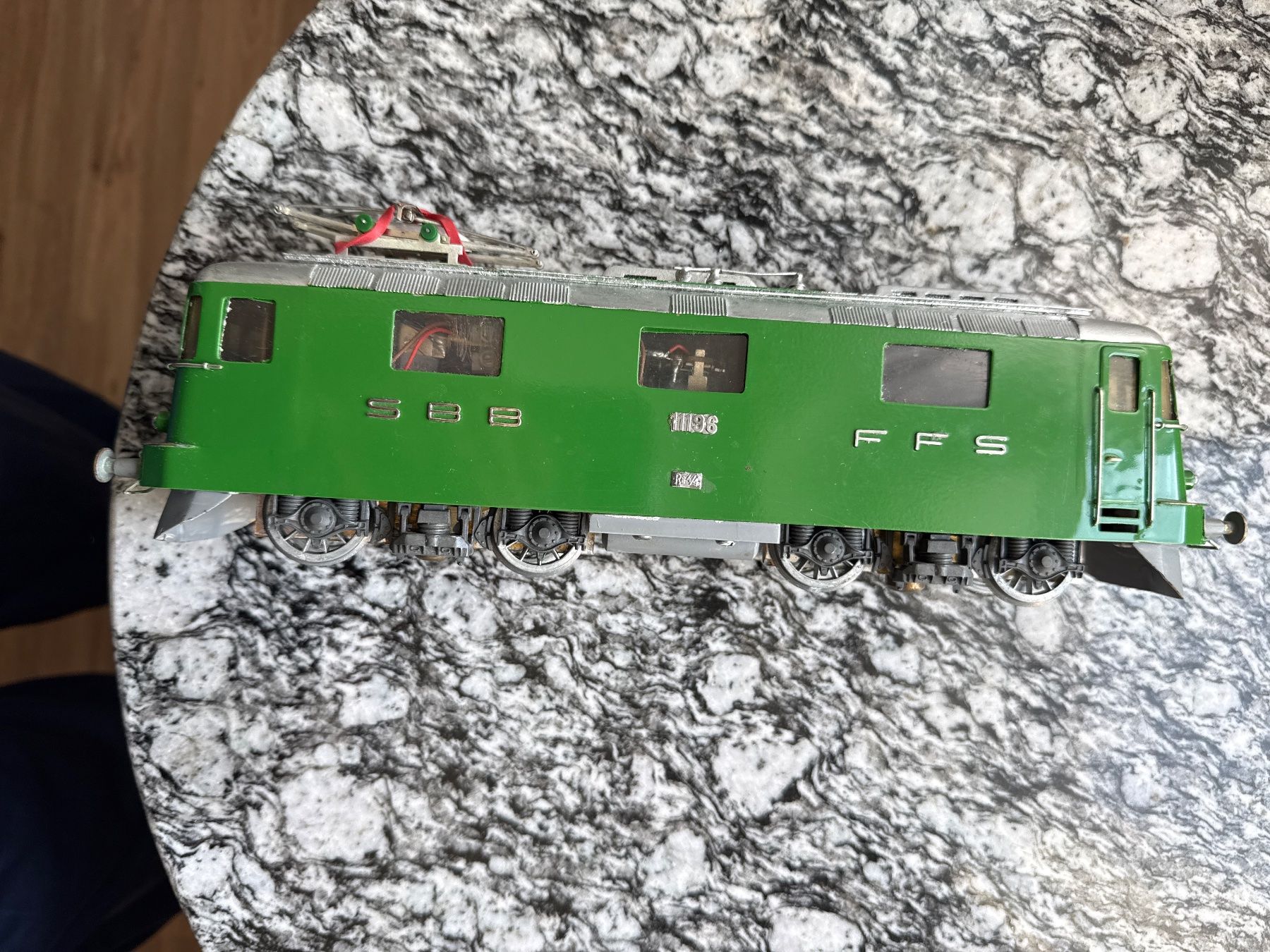 SBB/CFF/FFS Modellini di ferrovie: SBB Lok v 1974 Original läuft Spur 0 – Nuovo (secondo la descrizione) da Wädenswil venduto da Midas04 3