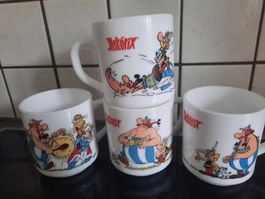4 TASSES "ASTÉRIX "