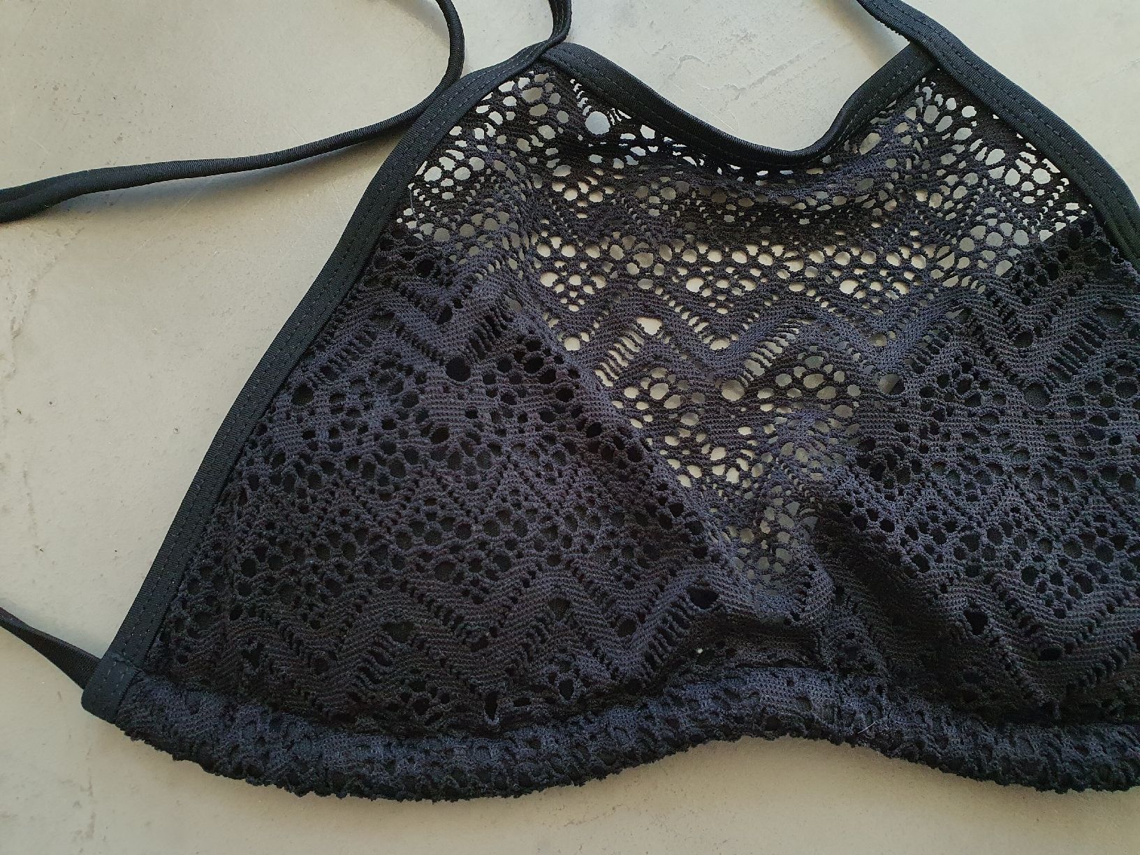 Costumi da bagno & Bikini: Bikini Oberteil, schwarz, XS – Usato da Steinach venduto da Xamax18 1