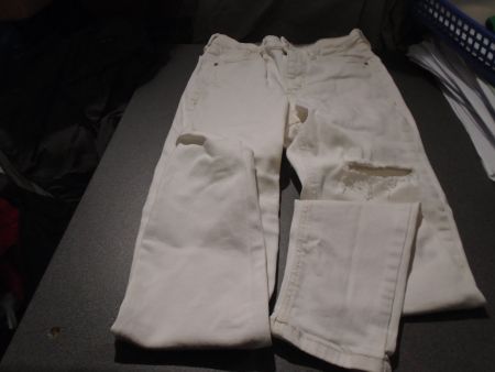 Hose Grösse W26/L30, Top Shop, weiss