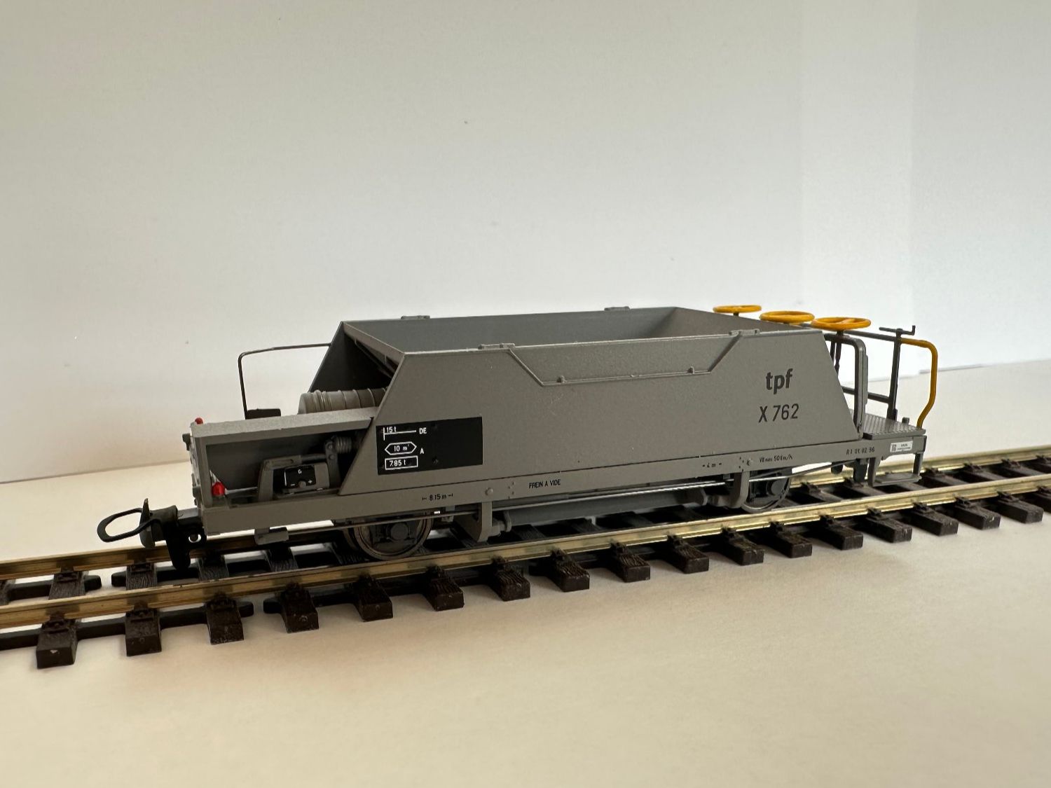 Bemo Modellini di ferrovie: Bemo - tpf X 762 - Schotterwagen – Nuovo e nell'imballaggio originale da Domat/Ems venduto da mmx4001 1