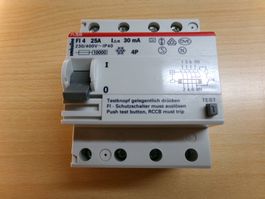 FI 4pol. 25A 30mA ABB-smissline