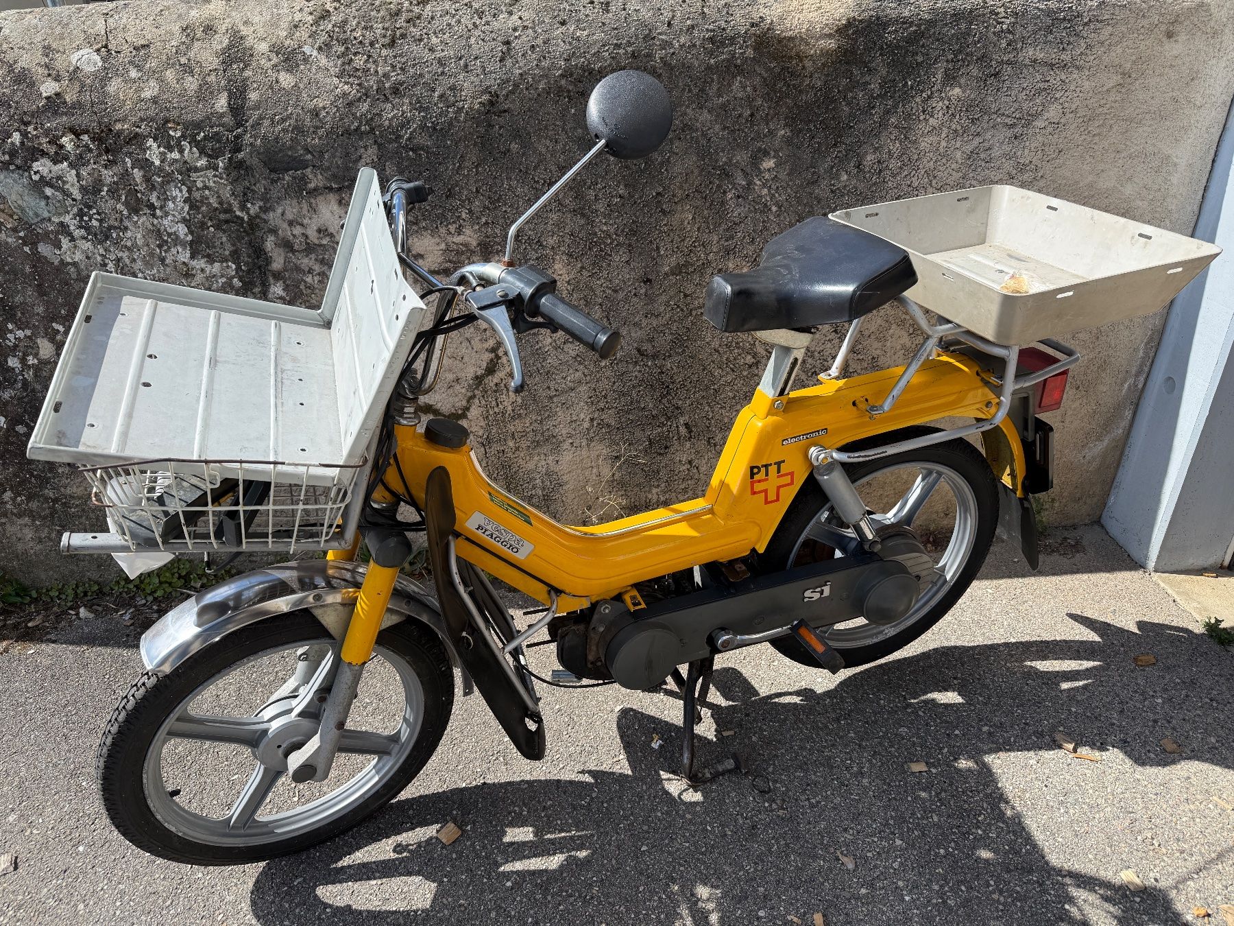 Piaggio Mofas: PIAGGIO SI - Ex PTT - 1990 – Gebraucht aus Bursins von Oldtimer_CH
