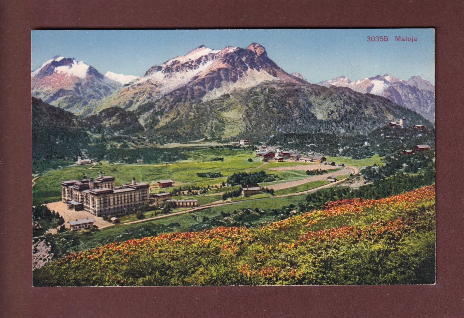 Cartoline postali: MALOJA – Usato da Pully venduto da nicecards-shop