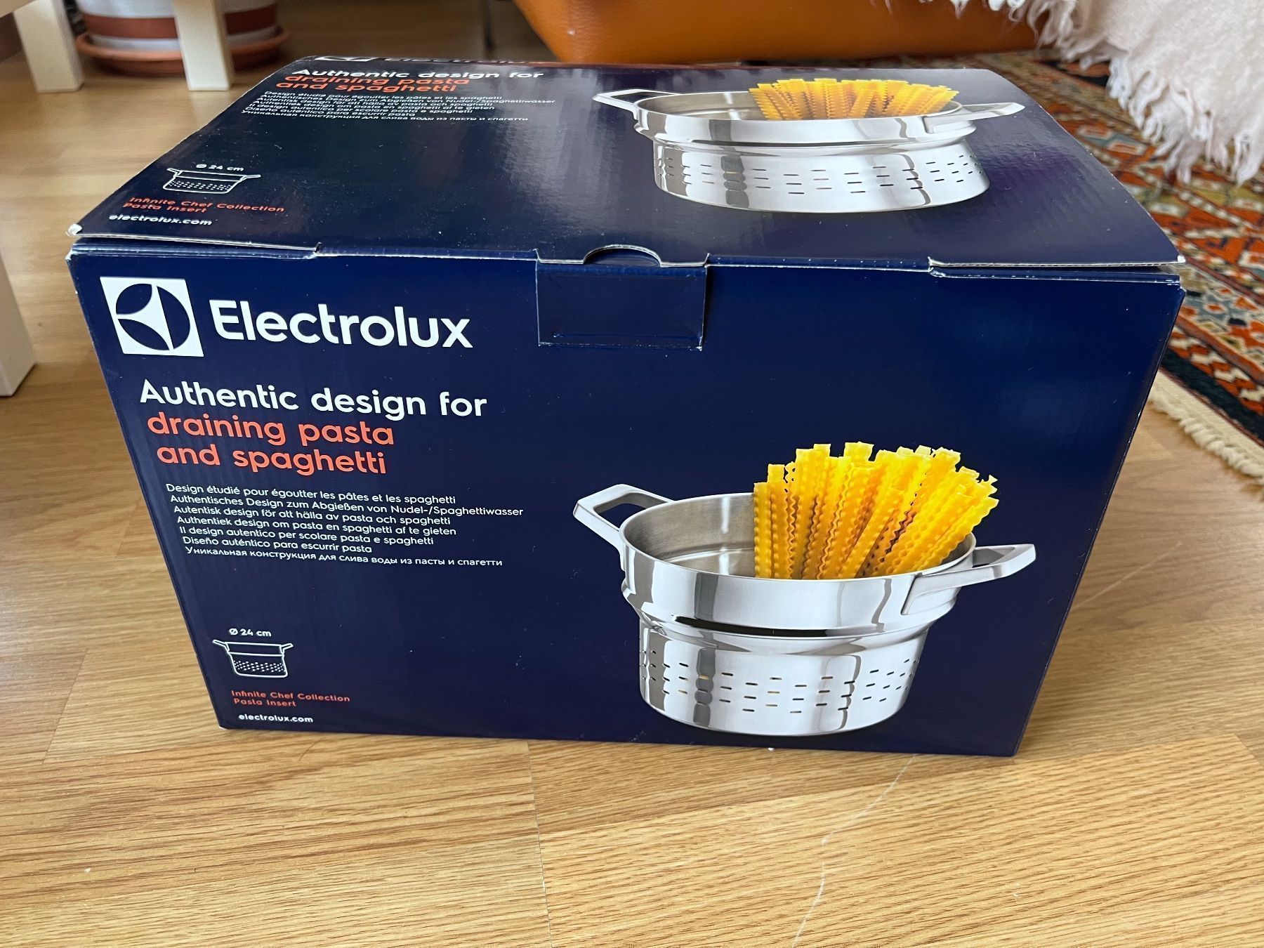 Appareils de cuisine: Electrolux Pasta Insert, Nudelkorb, 24cm – Neuf avec emballage d'origine à Tafers par JP911