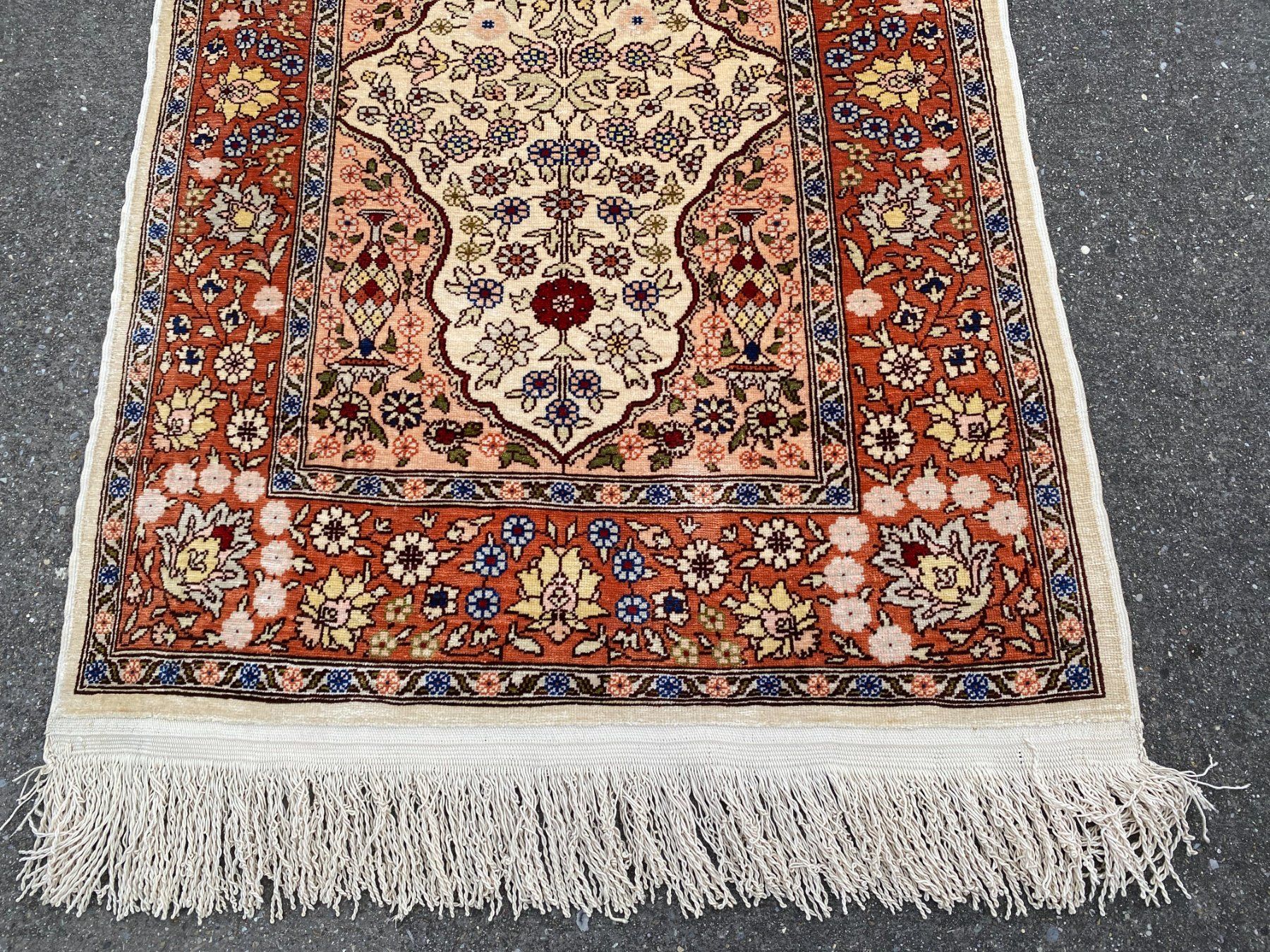 Tappeti: Lebensfreudiger feine Perfekte Hereke 100% Seide 1.Mio. Knt. – Usato da Steinhausen venduto da Super05 4